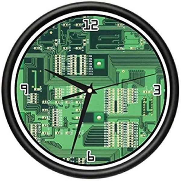 掛け時計 時計 壁掛け SignMission コンピュータ壁掛け時計 ギークハードウェアギフト 1...