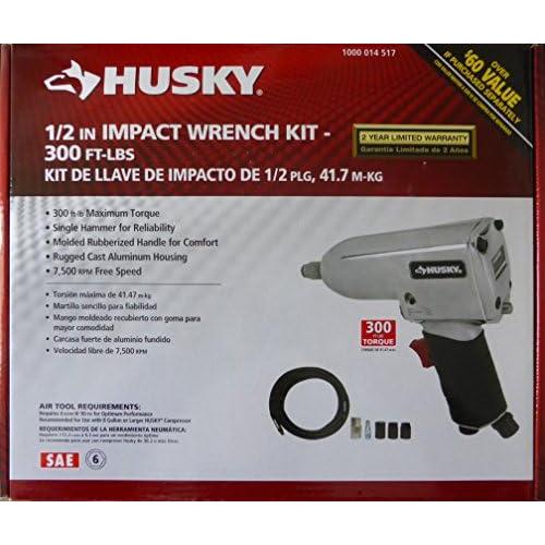 工具 Husky 12インチインパクトレンチ 300フィートポンド h4430