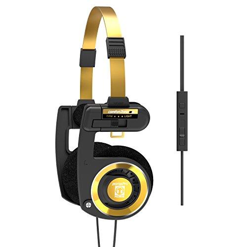 ワイヤレスイヤホン ヘッドホン Koss Porta Pro 限定モデル Black Gold オン...