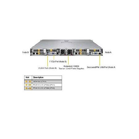 スーパーマイクロ SuperServer 1029TP-Dtr - Rack-マウントable - ...