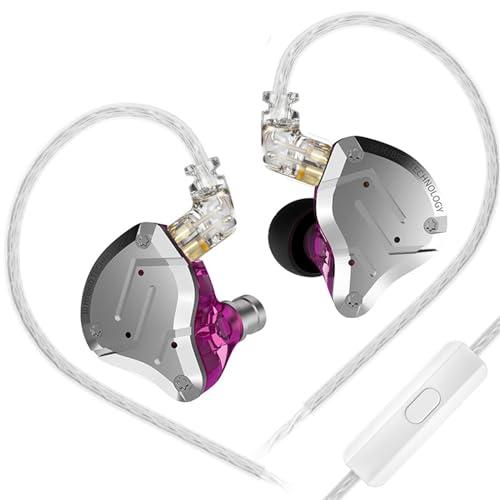 ワイヤレスイヤホン ヘッドホン KZ ZS10 プロ金属耳モニター イヤホン 有線 IEM イヤホン...