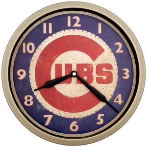 【並行輸入品】 掛け時計 時計 壁掛け JUSTIME 12インチのヴィンテージブラシをかけられた設計の野球の壁時計 無声鳴らない WM 12 Seriesの商品画像