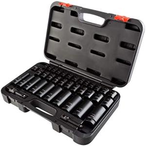 工具 ARCAN TOOLS 38および12インチドライブインパクトソケットセット 516インチ A...