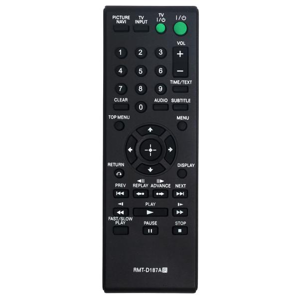 【並行輸入品】 RMT-D187A 交換用リモコン Sony CD DVD プレーヤー DVP-SR...