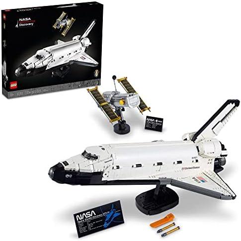 レゴ アイコンNASAスペースシャトルディスカバリー10283モデルビルディングセット-ハッブル望遠...