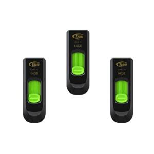 DDR チーム C145 64GB 3 Pack USB 3.2 Gen 1 (3.1/3.0) Read 100MB/s フラッシュ Thumb｜dotsupplyllc