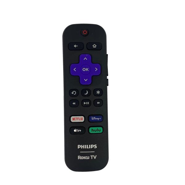 【並行輸入品】 Philips Roku TV 用 OEM 交換用リモコン URMT21CND016