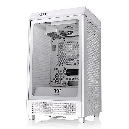 サーマルテイク タワー 200 Snow Mini-ITX PC Case; 2x140mm Pre...