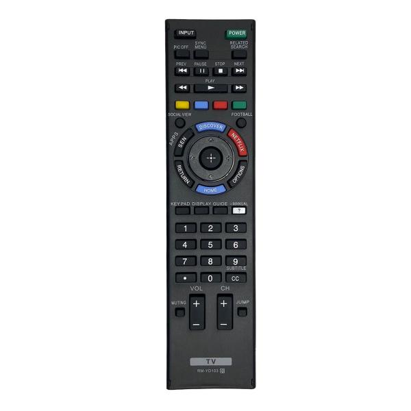 【並行輸入品】 NPTWARCOT RM-YD103 交換用リモコン Sony TV Kdl-40w...