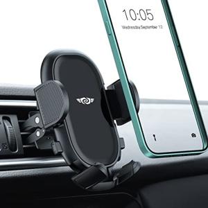 スマホホルダー 車 エアコン吹き出し口式 携帯ホルダー カー用品 スマホホルダー 車載用 厚いケース対応 すまほほるだー 車 ワンタッチ 安