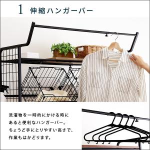 ランドリーラック 洗濯機ラック 洗濯機上ラック...の詳細画像5
