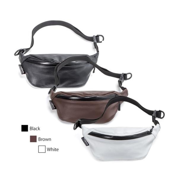バッグジャック ボディバッグ ヒップバッグ レザー ウエストポーチ bagjack hipbag l...