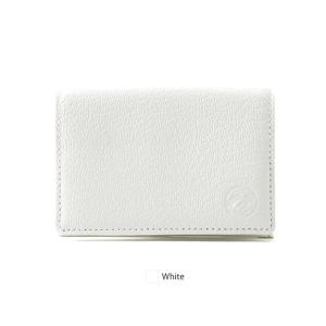 クリーザン カードケース 名刺入れ 本革 日本製 CREEZAN CARD CASE JETTER CJTD-012 White｜double-edge