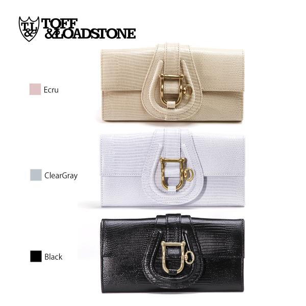 トフアンドロードストーン 長財布 レディース Flap long wallet lizard R97...