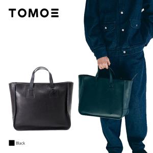 トモエ TOMOE トートバッグ 横型 A4対応 本革 大容量 通勤 INTRO LTM