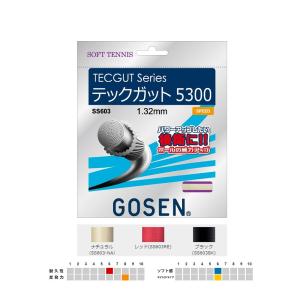 GOSEN（ゴーセン） ミクロパワー122 SS411 ソフトテニスガット 軟式