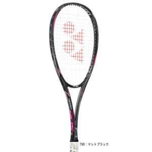 ヨネックス ネクシーガ80Sマットブラック YONEX NXG80S798 後衛用ソフトテニスラケット 軟式テニスラケット 2019年6月発売