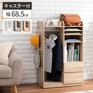 OSMAC（インテリア） ゴルフバッグスタンド 木製 引出し付 約幅35cm