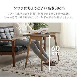 ハイテーブル 高さ60cm 一人暮らし 木製 ...の詳細画像1