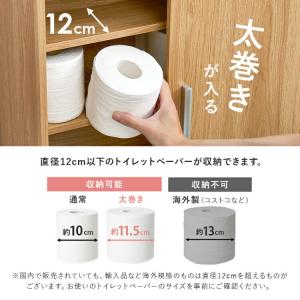 トイレラック スリム 薄型 トイレットペーパー...の詳細画像2