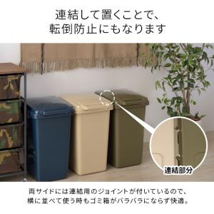 ゴミ箱 スリム 45リットル おしゃれ 分別 ...の詳細画像4
