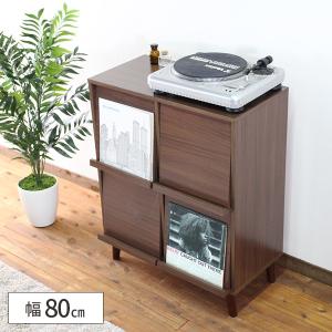 レコード収納ラック、3段レコードラック、200枚のレコードを収納