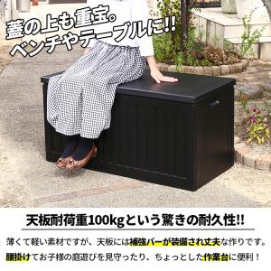 屋外 収納 ボックス 物置 ゴミ箱 小型 屋外...の詳細画像5