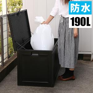 ゴミ箱 外 収納 屋外 外置き コンテナ 収納ボックス 収納庫 屋外収納 防水 大容量 大型 物置 宅配ボックス ボックス屋外収納庫 屋外ボックス｜double-oo