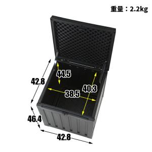 屋外 収納ボックス 蓋付き 小型 コンパクト ...の詳細画像1
