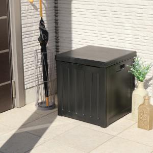 屋外 収納ボックス 蓋付き 小型 コンパクト ...の詳細画像3