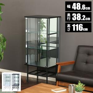 IKEA DETOLF（デトルフ） ガラスケース ブラック 3台セット
