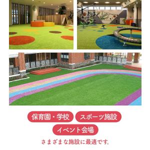 人工芝 1m×10m ロール 人工芝生 カラー...の詳細画像5