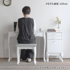 デスク 勉強机 ネイルテーブル 学習 椅子付き...の詳細画像1