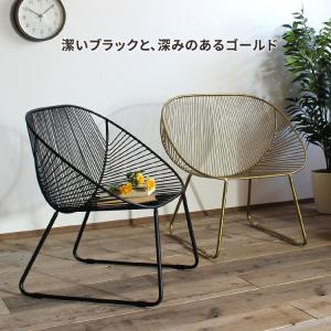 ワイヤーチェア 椅子 おしゃれ アイアンチェア...の詳細画像3