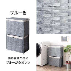 収納 ランドリーバスケット 薄型 幅25cm ...の詳細画像2
