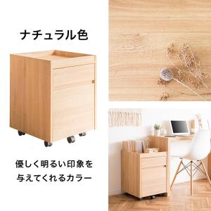 デスクワゴン デスク下収納 サイドワゴン キャ...の詳細画像3
