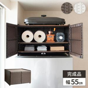 安心の日本製 国産 冷蔵庫上収納ラック シルバー 幅63cm : furniture