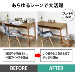 収納ボックス 木製 ペットボトル収納 キャスタ...の詳細画像1