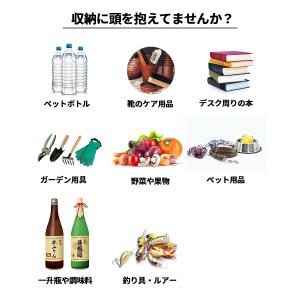 収納ボックス 木製 ペットボトル収納 キャスタ...の詳細画像4