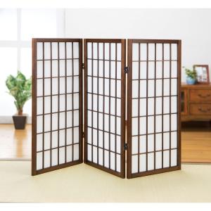 衝立 間仕切り 3連 和風 パーテーション 仕...の詳細画像1