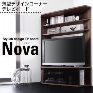 テレビ台 ハイタイプ 120cm おしゃれ コーナー 32型/40型/43型/50型/52型 キャスター付き 薄型 テレビボード｜double