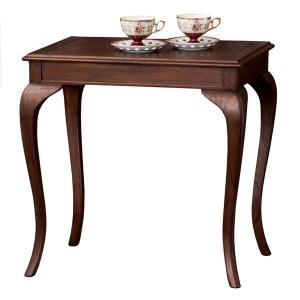 コーヒーテーブル 木製 アンティーク調家具 猫足 【完成品】 コーヒーテーブル 幅61cm おしゃれ 木製 アンティーク調家具