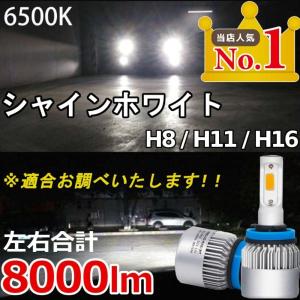 ステップワゴン RK5/6 H21.10〜 SPADA フォグランプ LEDキット H8/H11/H16 シャインホワイト 6500k 8000lm オールインワン