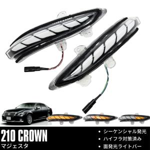 クラウンロイヤル 210系 前期 後期 AWS21# GRS21# LEDリフレクター