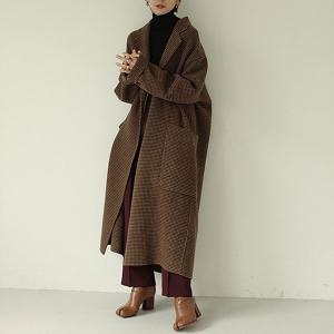 TODAYFUL トゥデイフル 21秋冬 Over Check Coat オーバーチェックコート