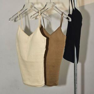 TODAYFUL トゥデイフル 2023spring.summe Back Open Camisole バックオープンキャミソール トップス キャミソール カップイン ノースリーブ 12110627｜doubleheart