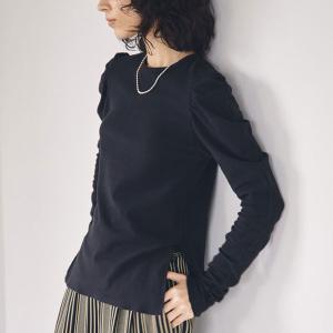 TODAYFUL トゥデイフル Georgette Puffshoulder Tops ジョーゼットパフショルダートップス レディース トップス カットソー Tシャツ パフスリーブ 長袖