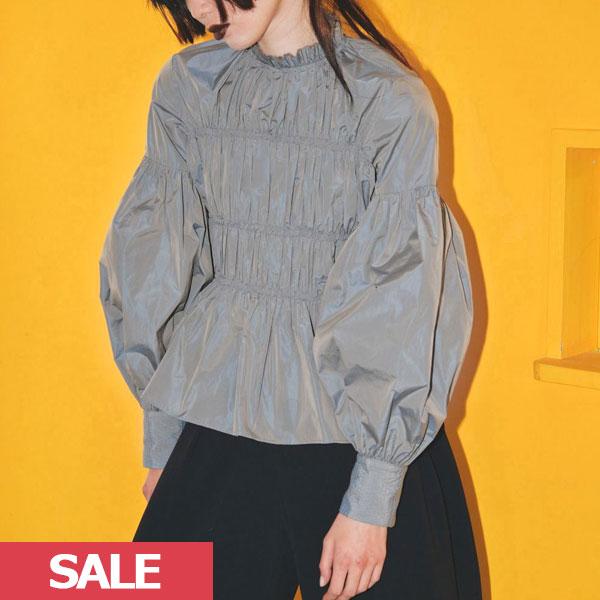 SALE TODAYFUL 2023prefall トゥデイフル Chambray Shirring...