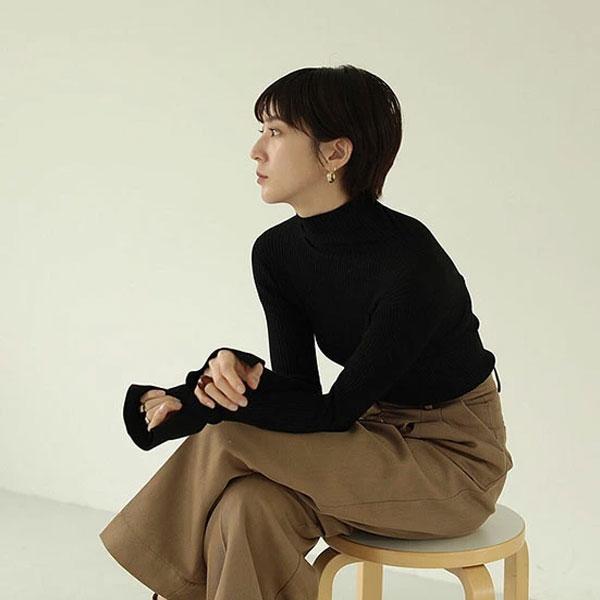 TODAYFUL 2023prefall トゥデイフル Flarecuffs Rib Knit フレ...