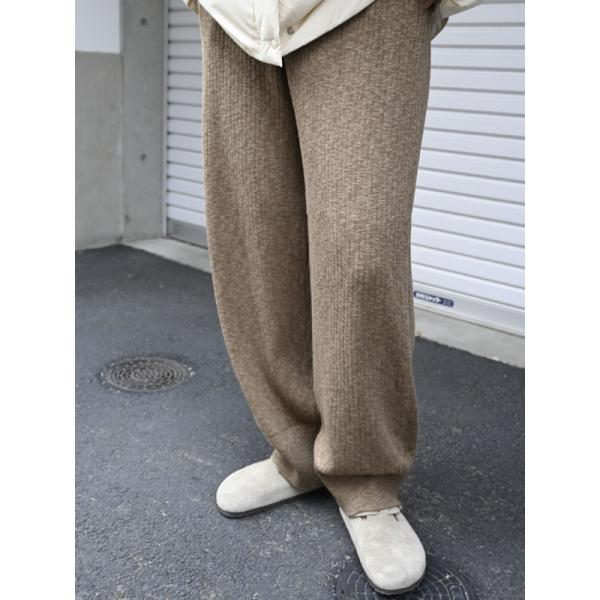 【即納】 TODAYFUL トゥデイフル Easy Rib Knit Pants 12320708